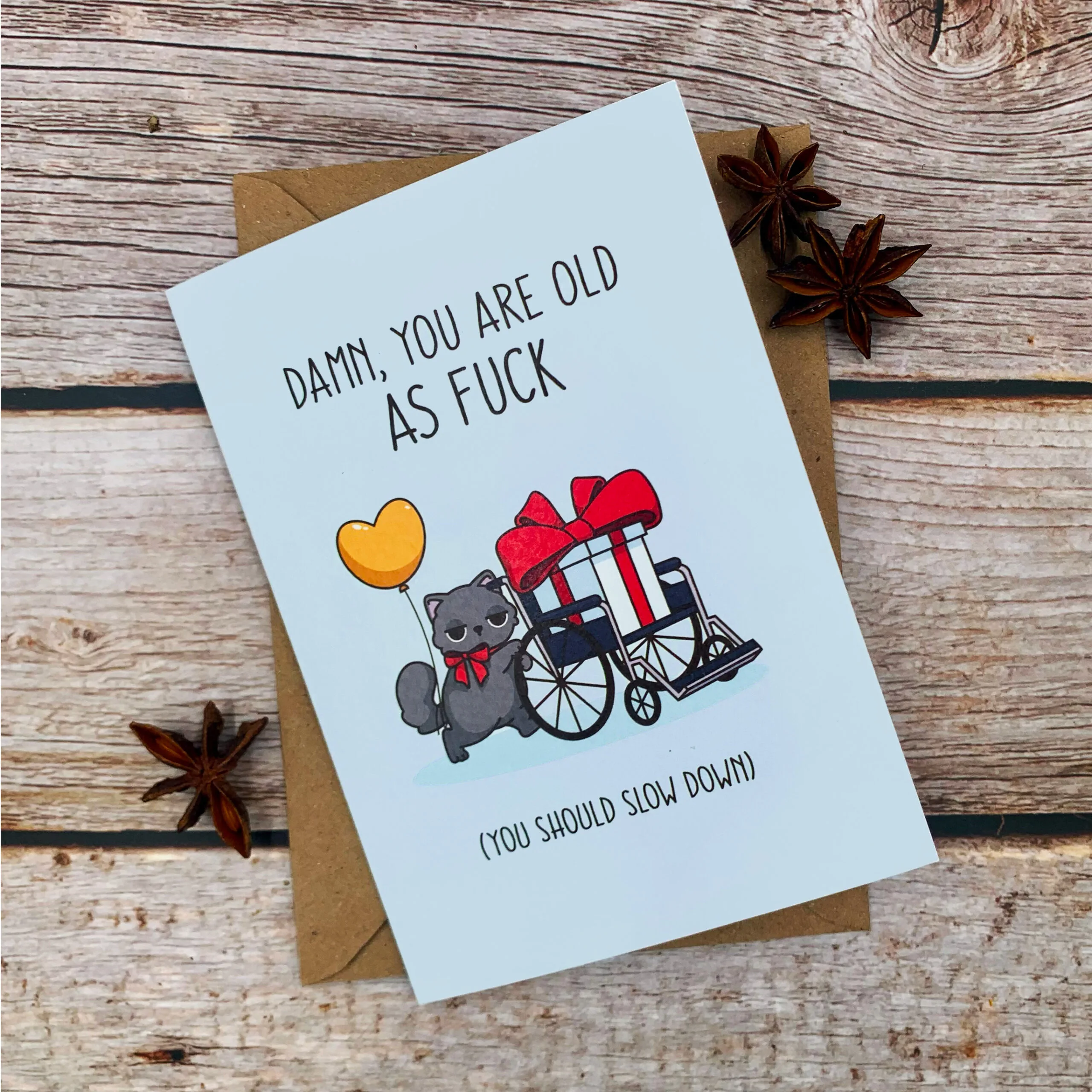 Oldie but Goldie Birthday Card