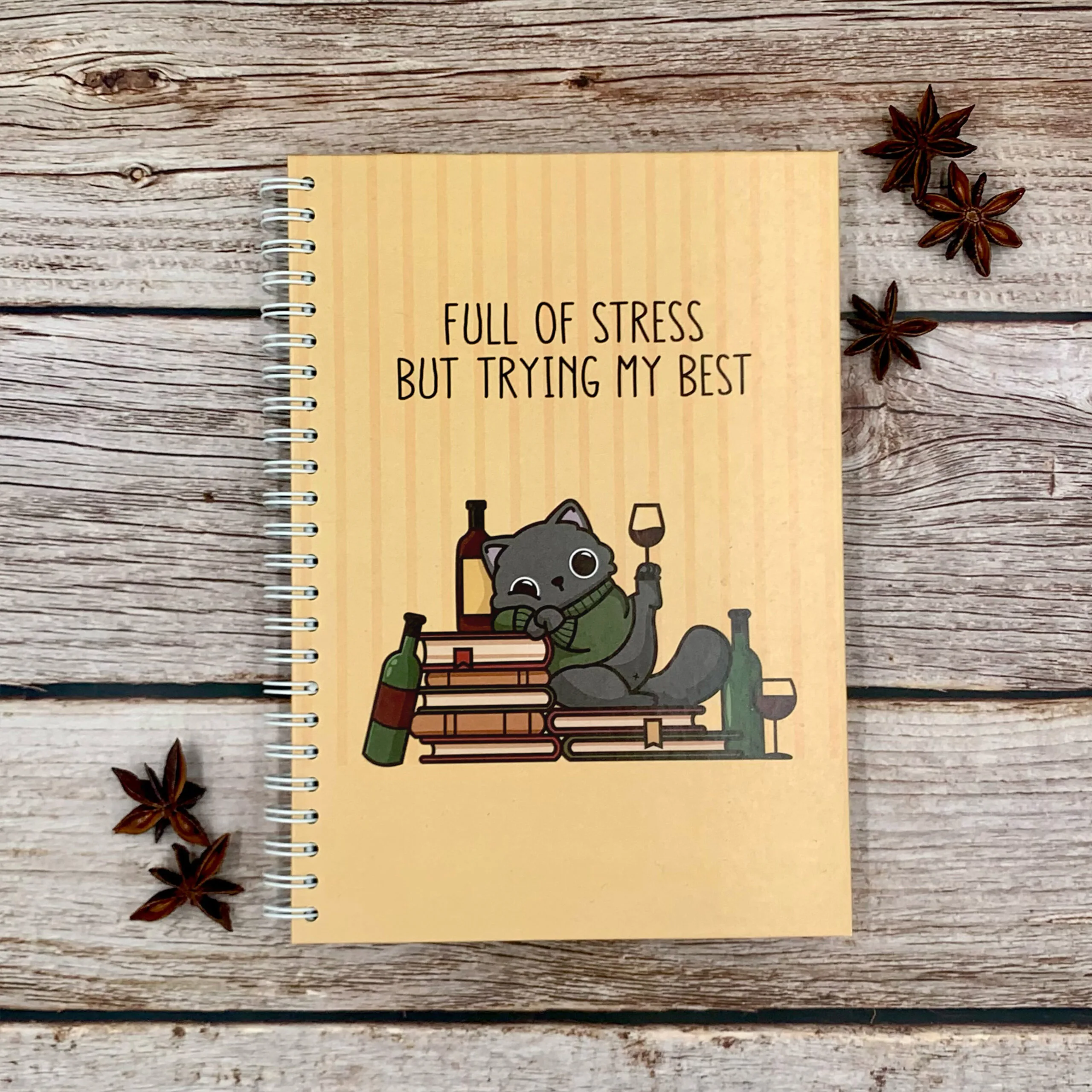 Trying My Best Notebook