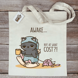 Tote Bag – Barely awake