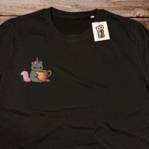 T-shirt – Coffee Addicted (smol)