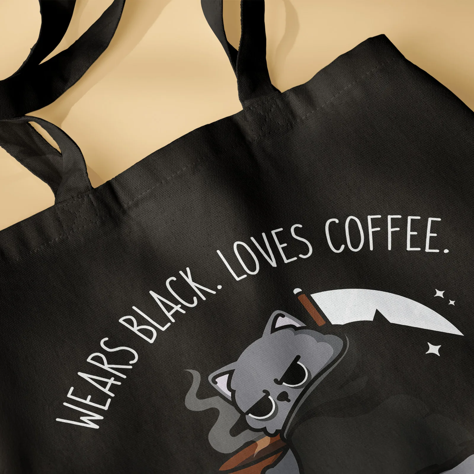 Tote Bag – All black