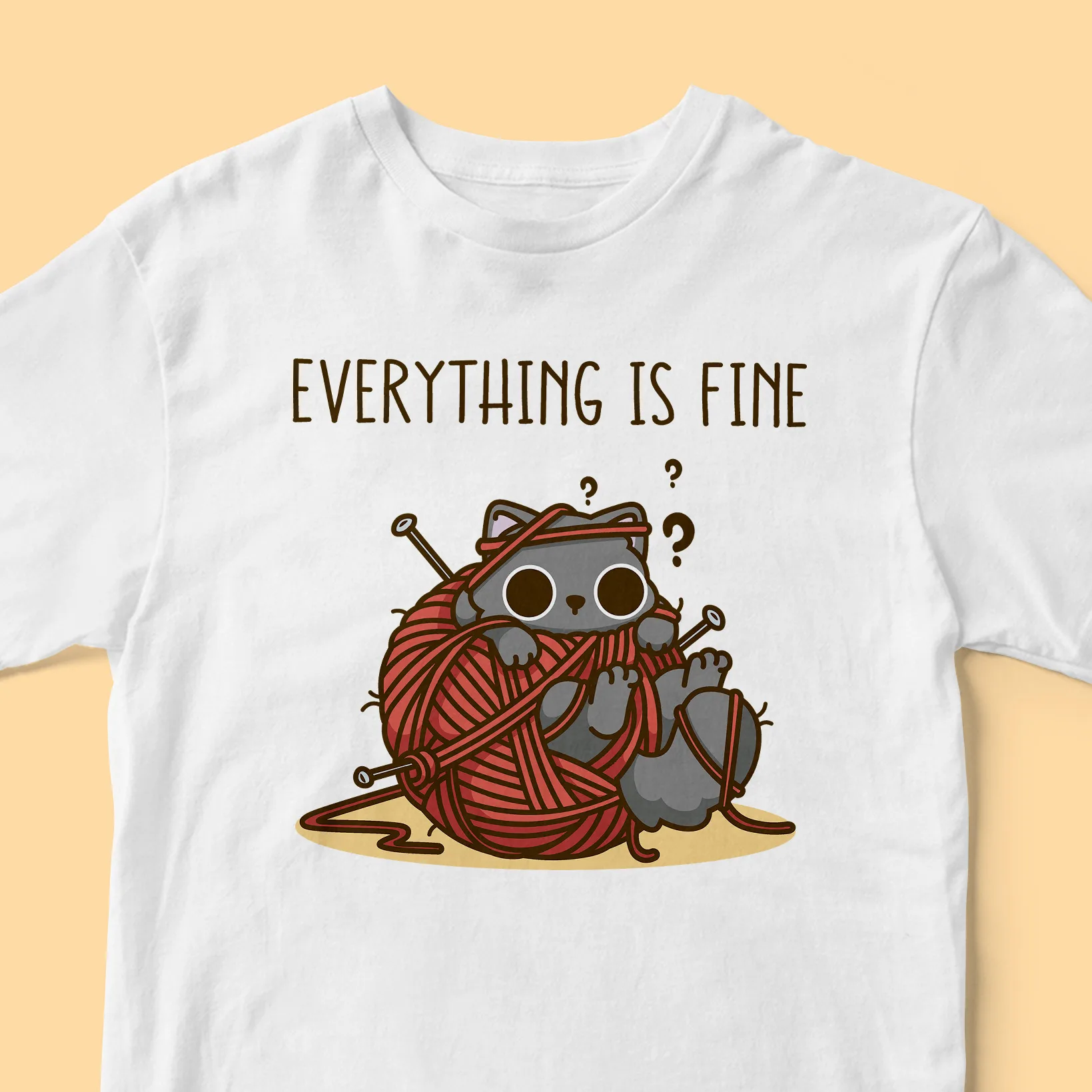 T-shirt - Everything is fine