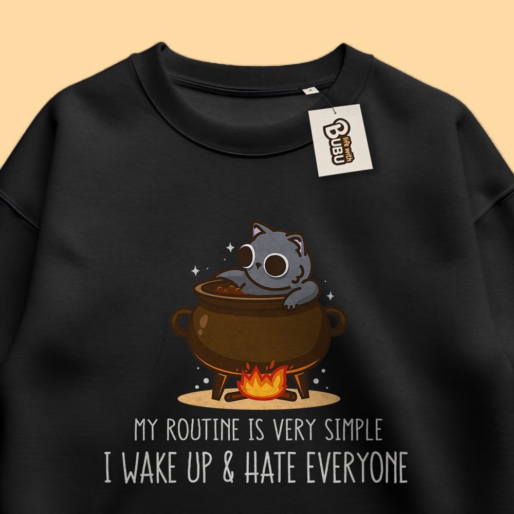 Sweatshirt – Simple routine