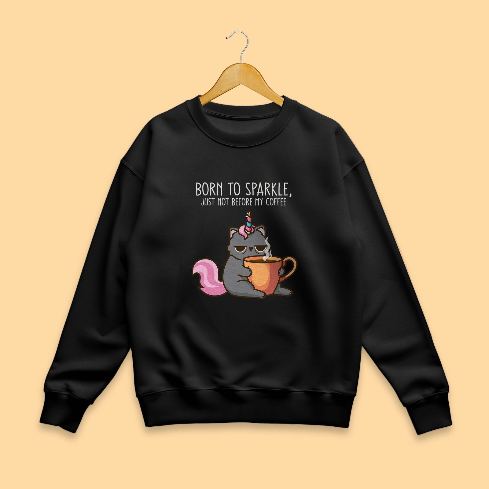 Sweatshirt – Born to sparkle - Image 2