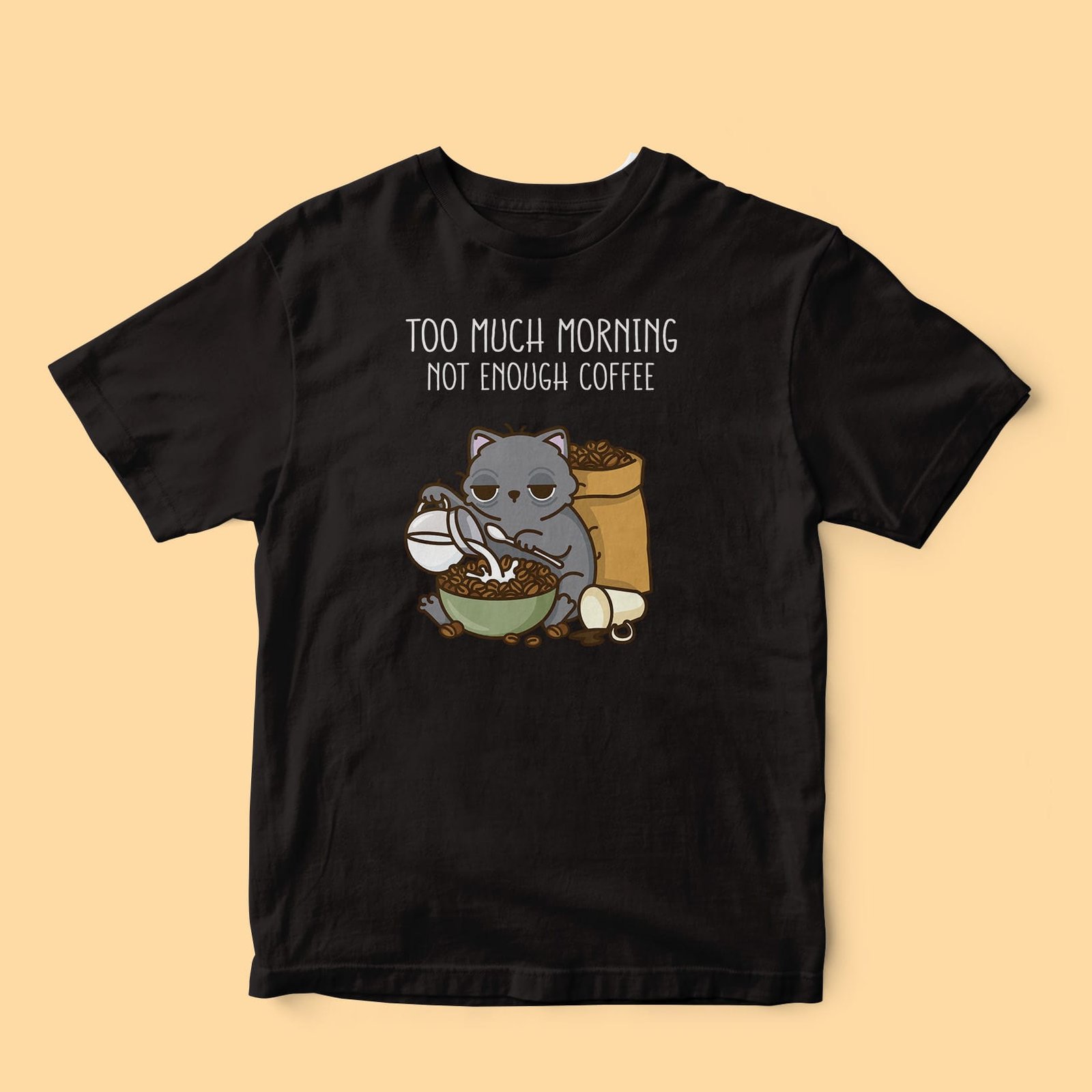 T-shirt – Too morning - Image 2