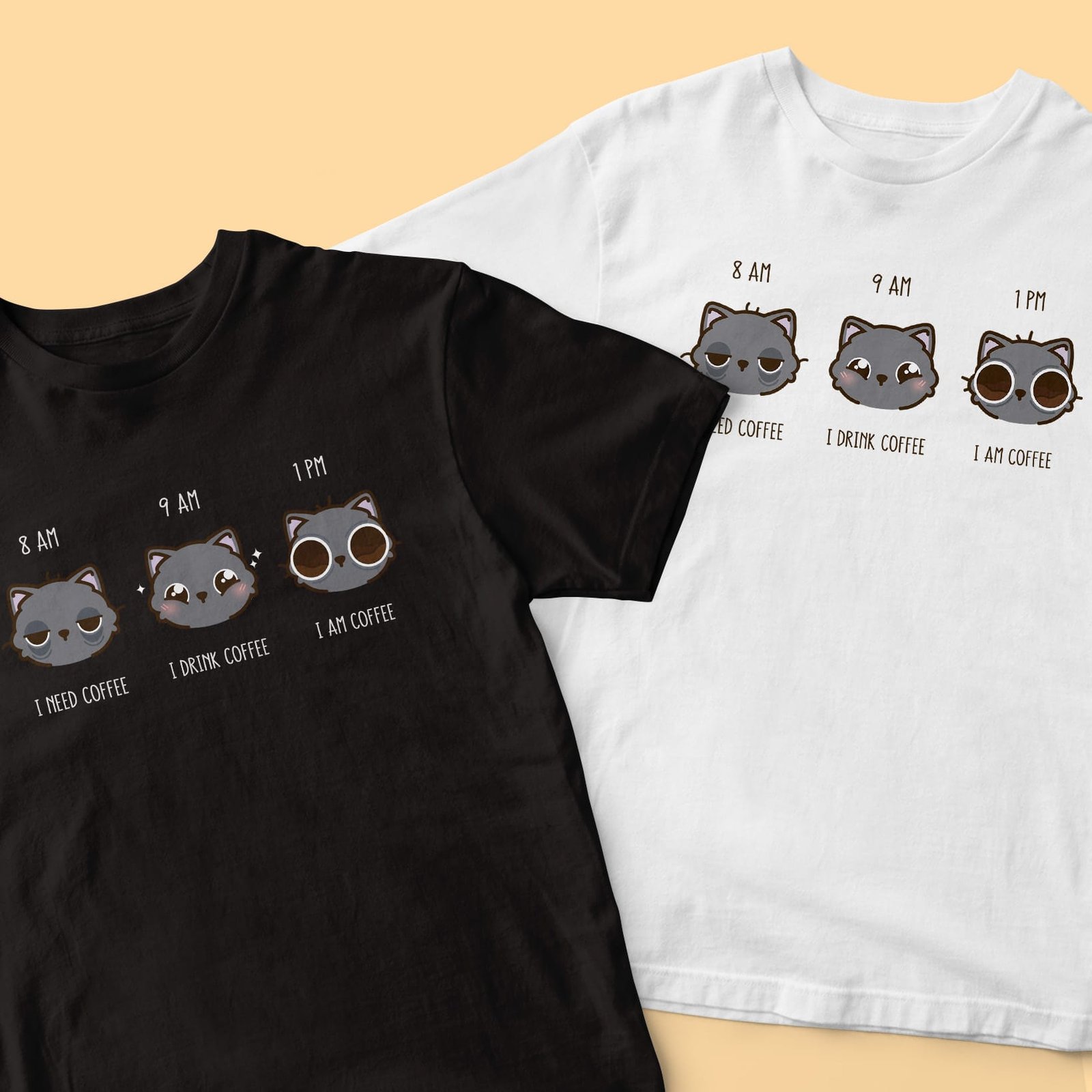 T-shirt – 3 moods