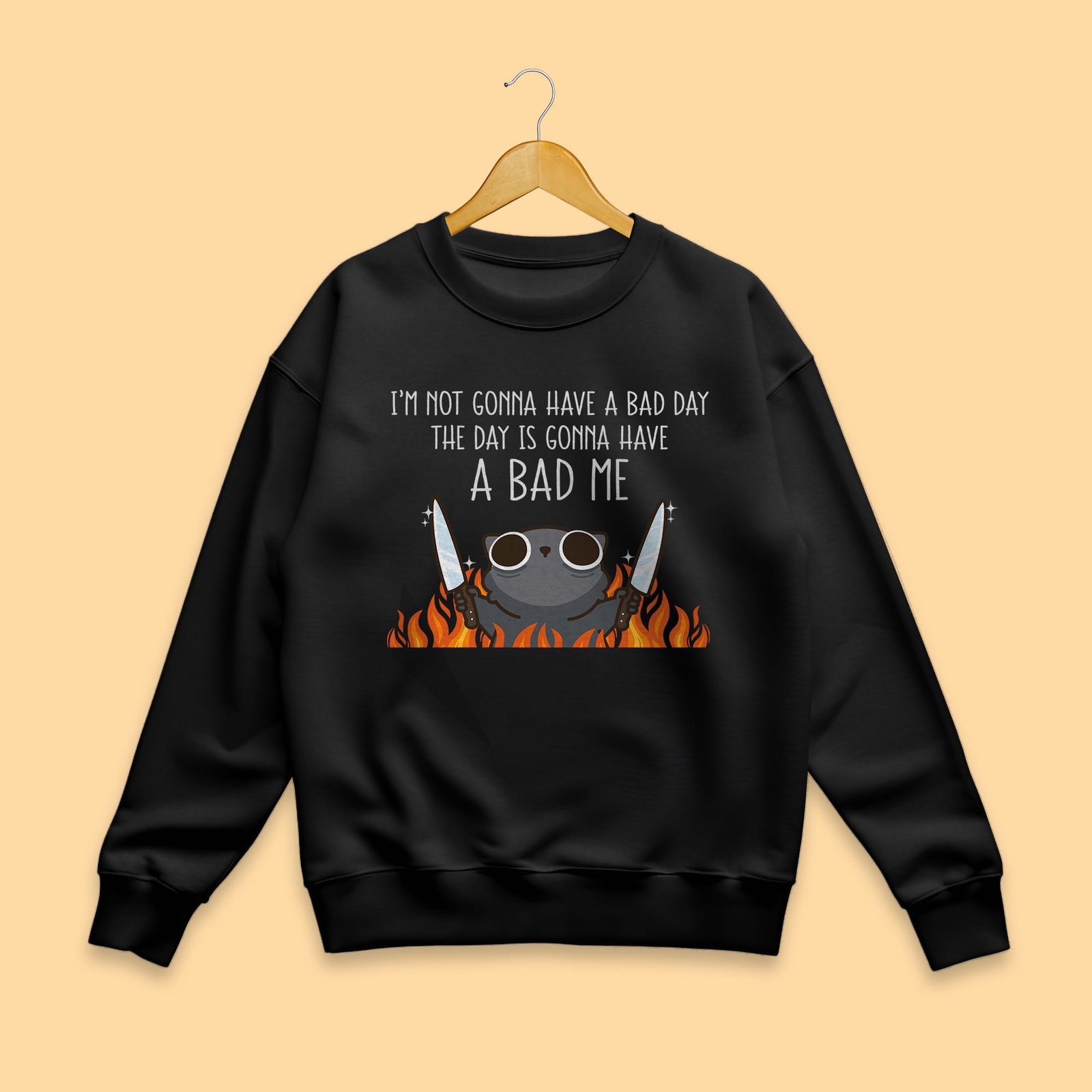 Sweatshirt – A bad me - Image 2