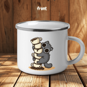 Mug - 6 Coffees (Double Sided Print)