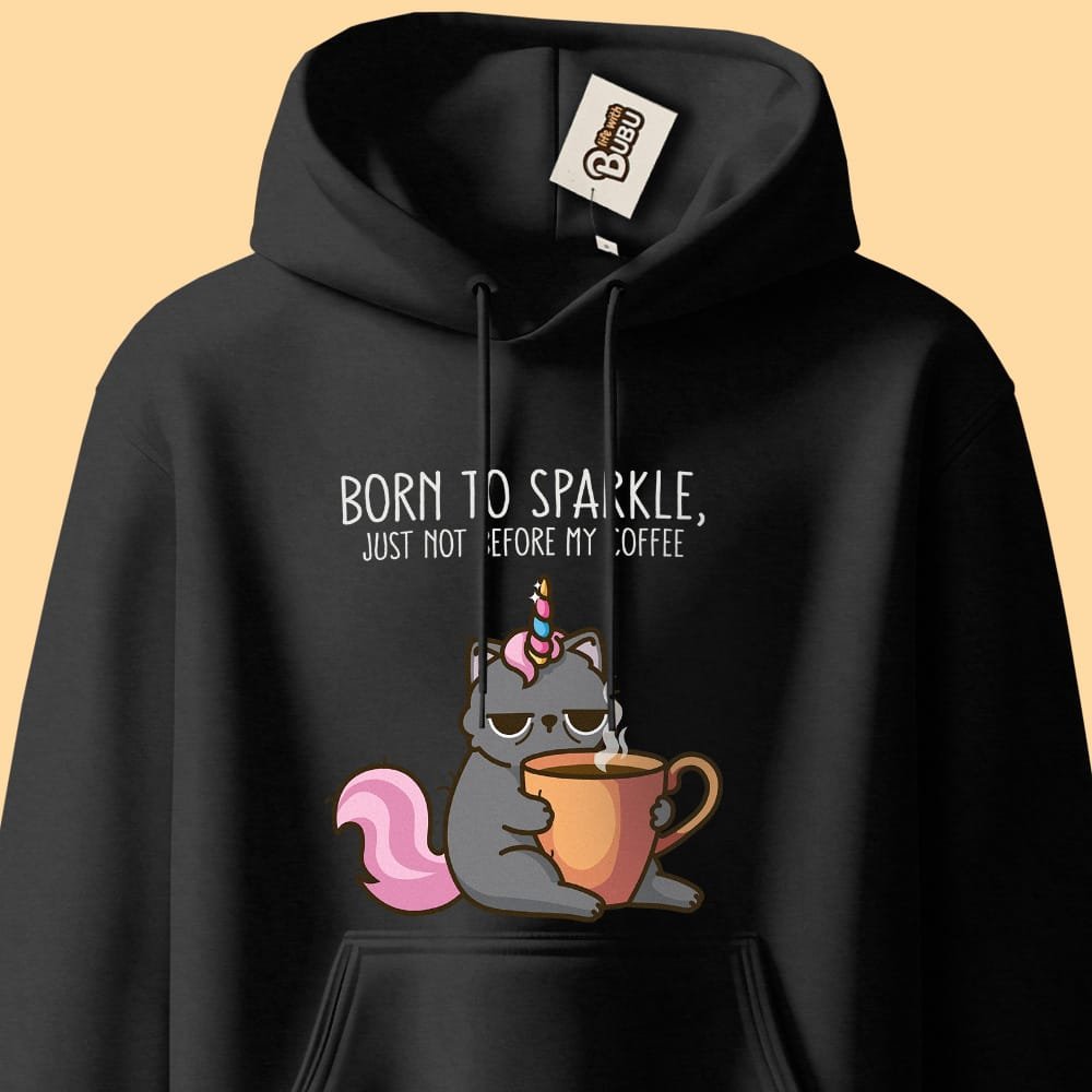 Hoodie – Born to sparkle