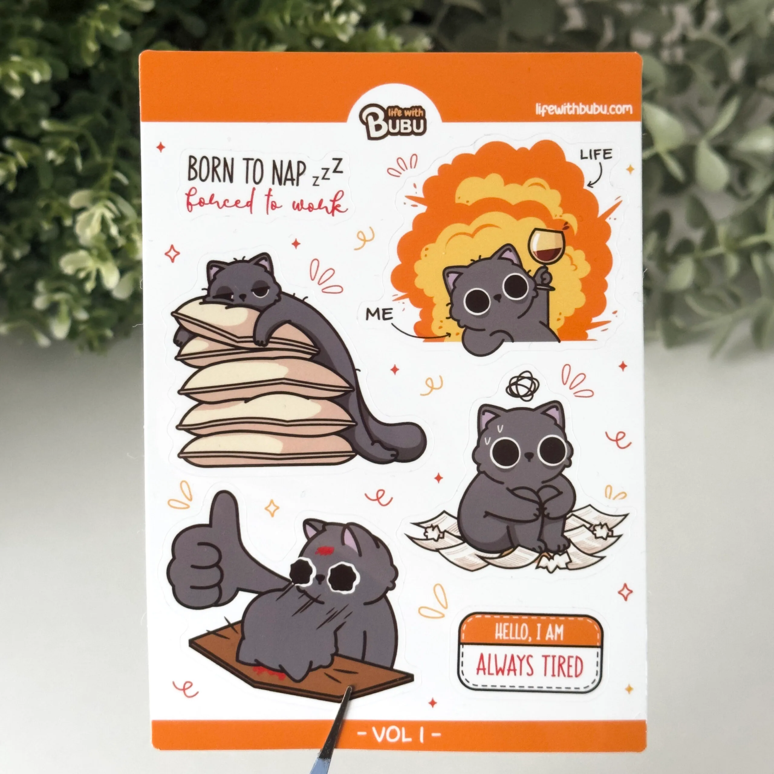 Sticker Sheet - Nappus (A6)