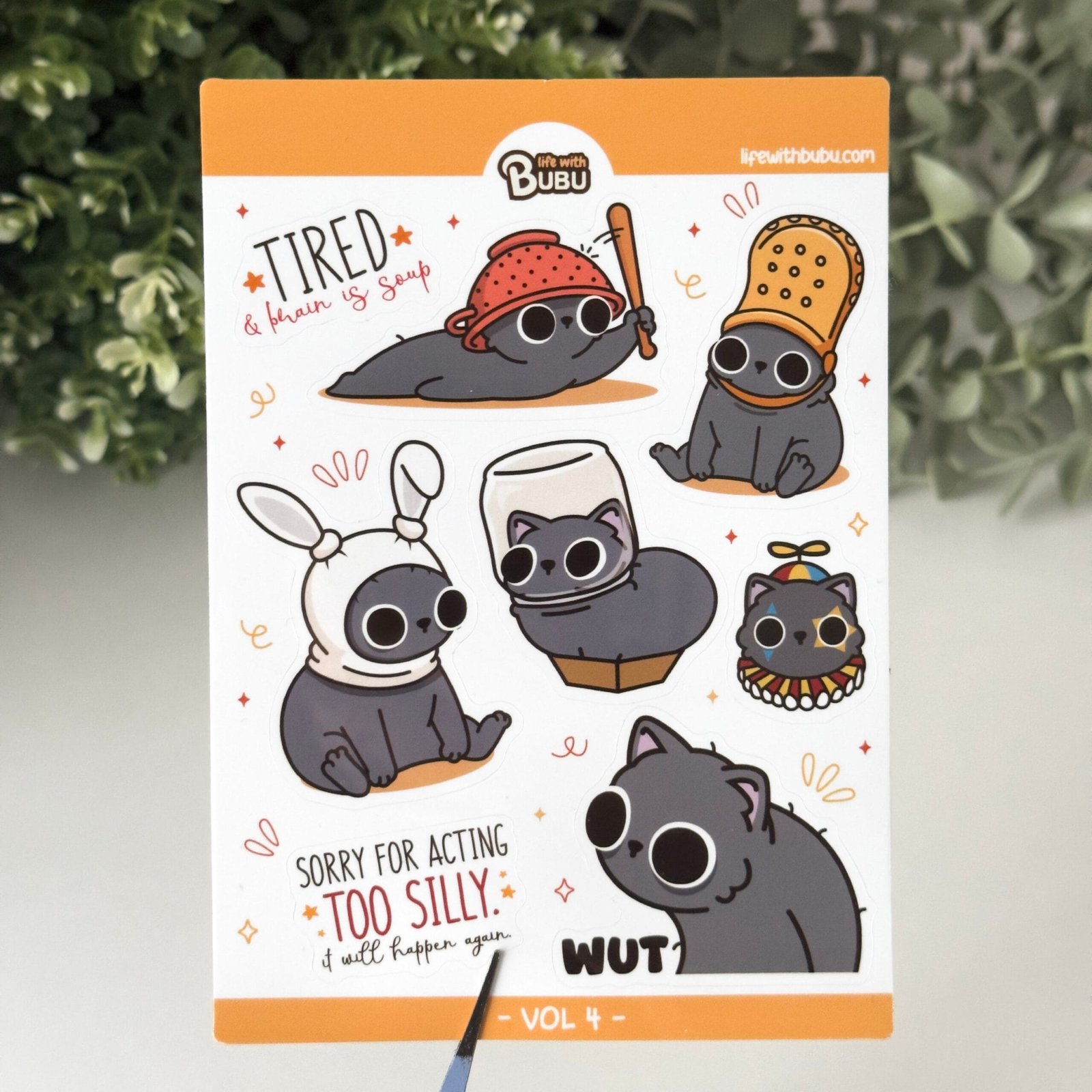 Sticker Sheet - Domb (A6)