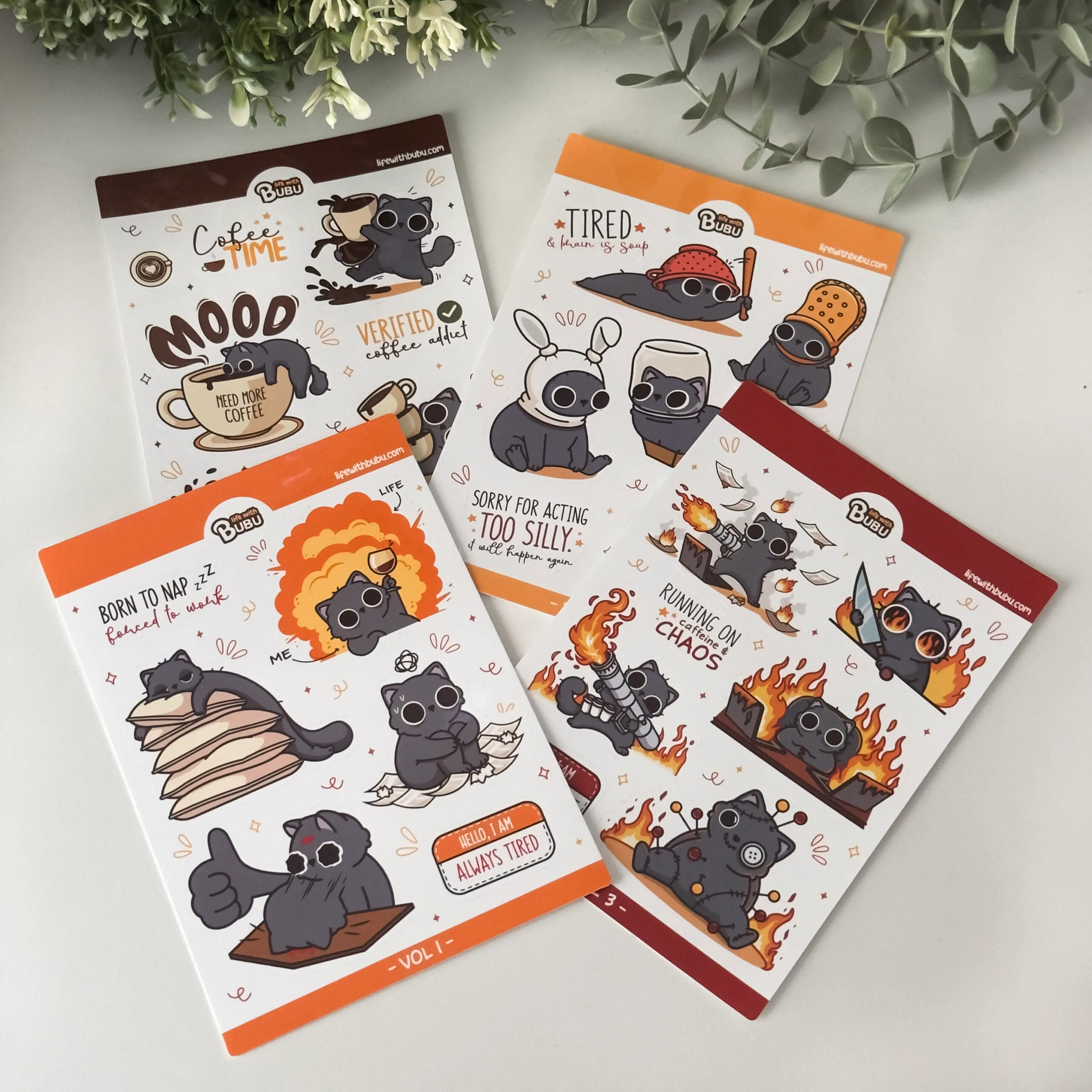 Sticker Sheet - Domb (A6) - Image 2