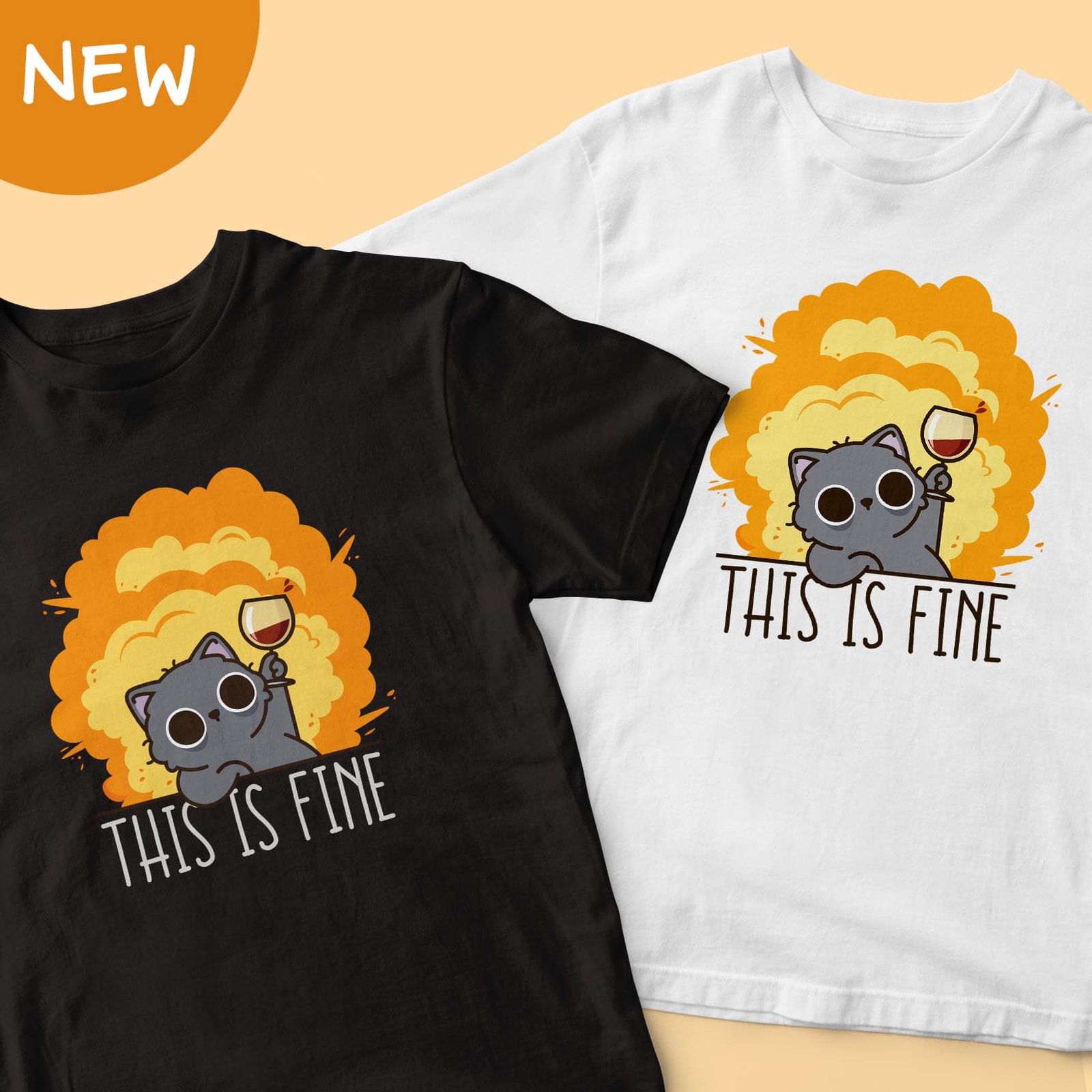 T-shirt – This is fine