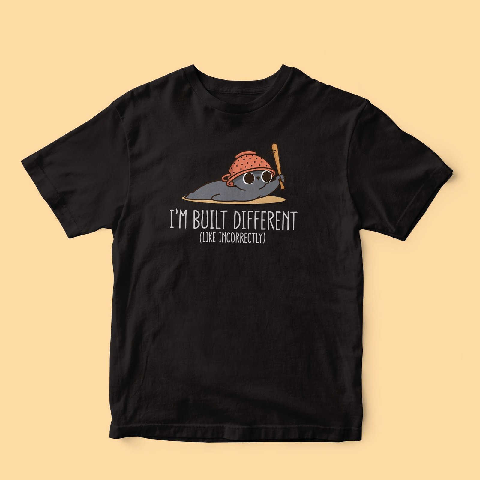 T-shirt – Built different - Image 3