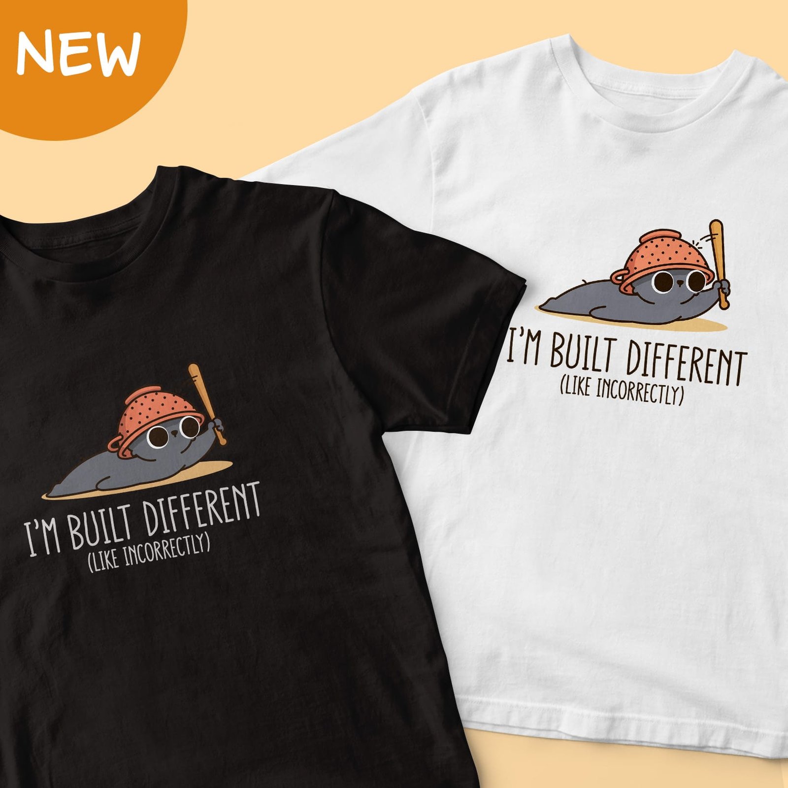 T-shirt – Built different