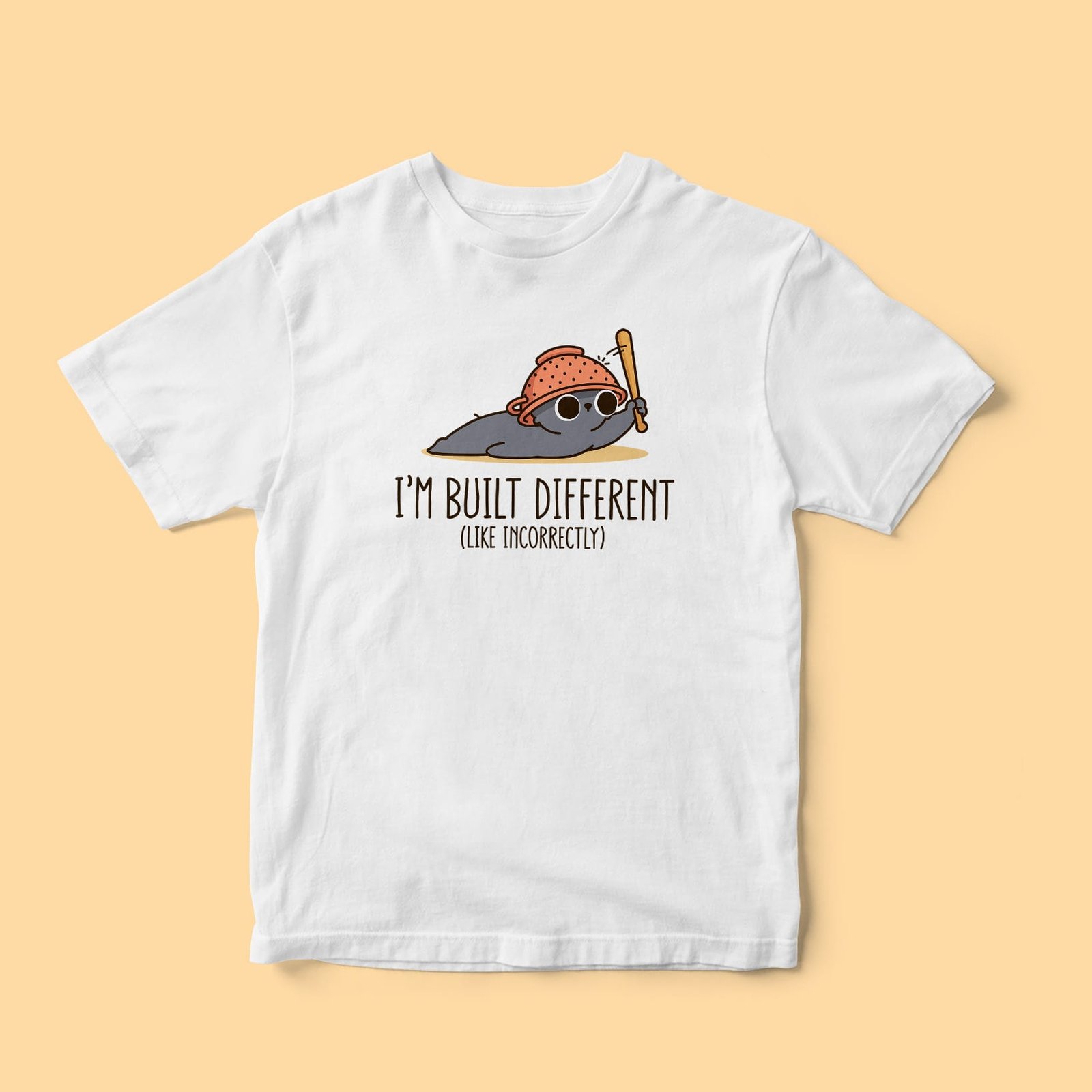 T-shirt – Built different - Image 2